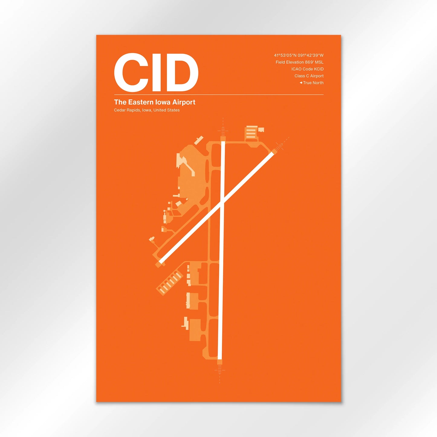 CID Airport Diagram
