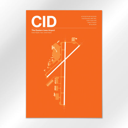 CID Airport Diagram