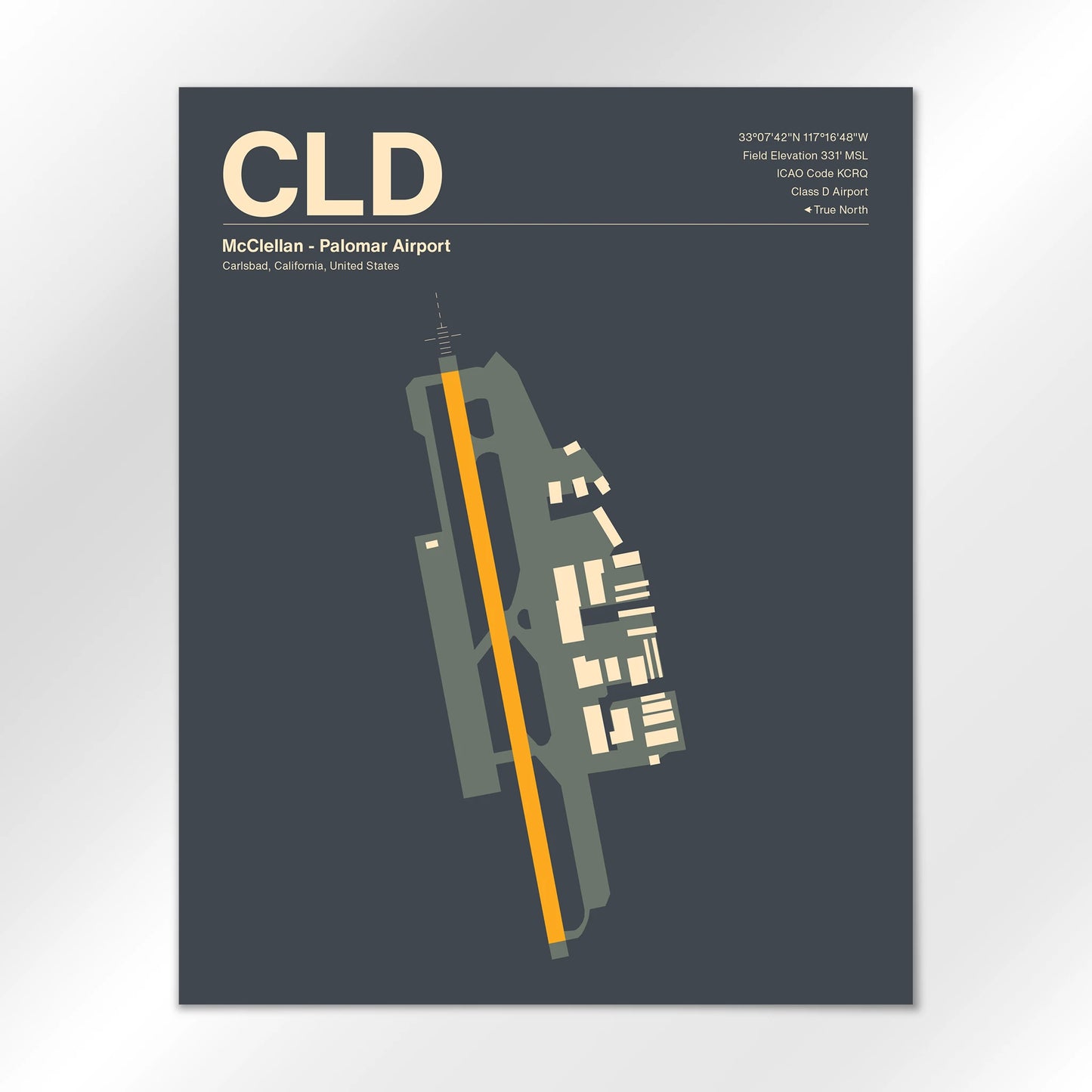 CLD Airport Diagram