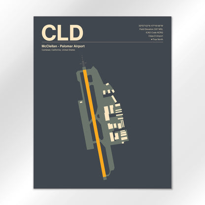CLD Airport Diagram
