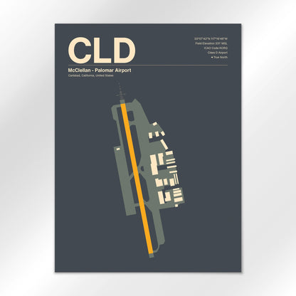 CLD Airport Diagram