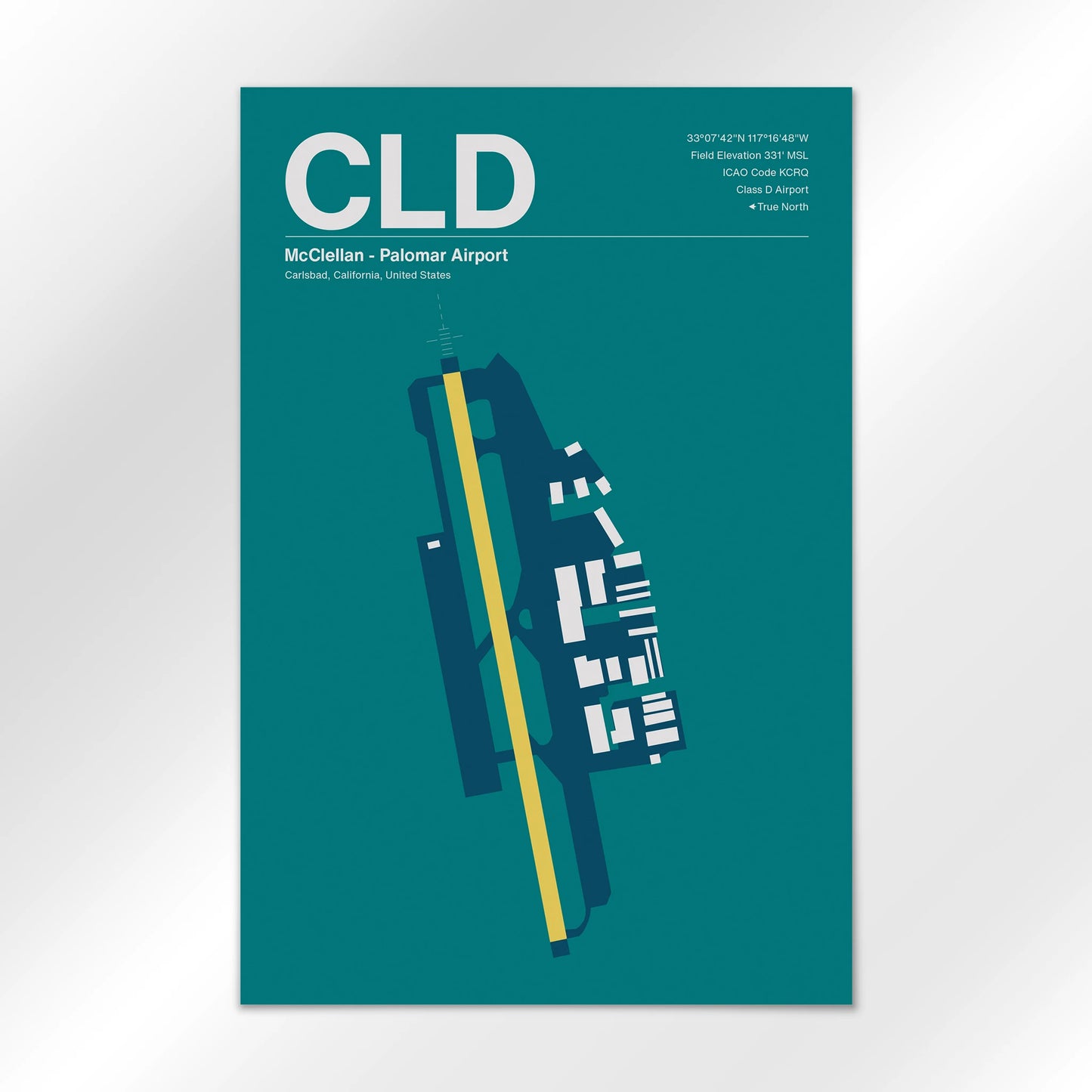 CLD Airport Diagram