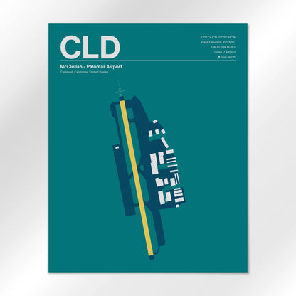 CLD Airport Diagram