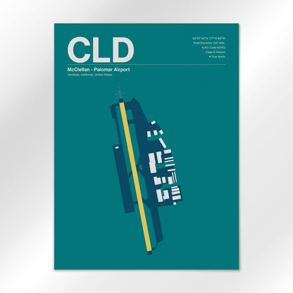 CLD Airport Diagram