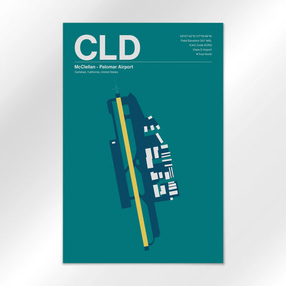 CLD Airport Diagram