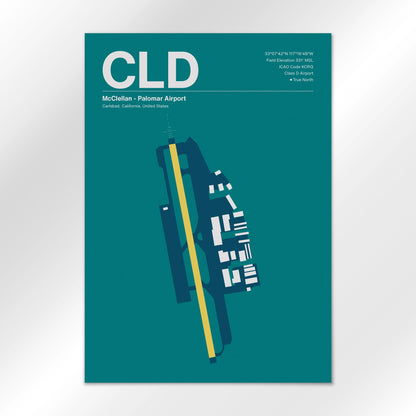 CLD Airport Diagram