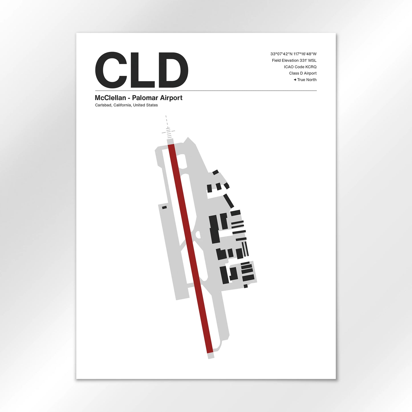 CLD Airport Diagram