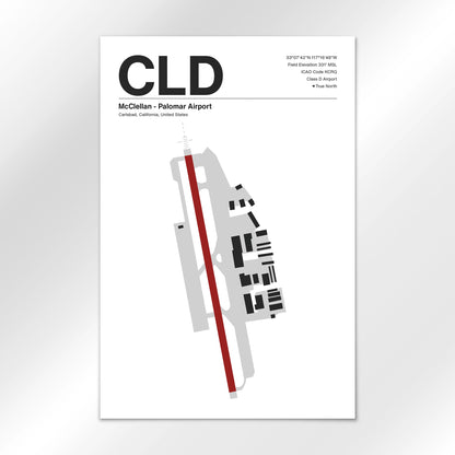 CLD Airport Diagram