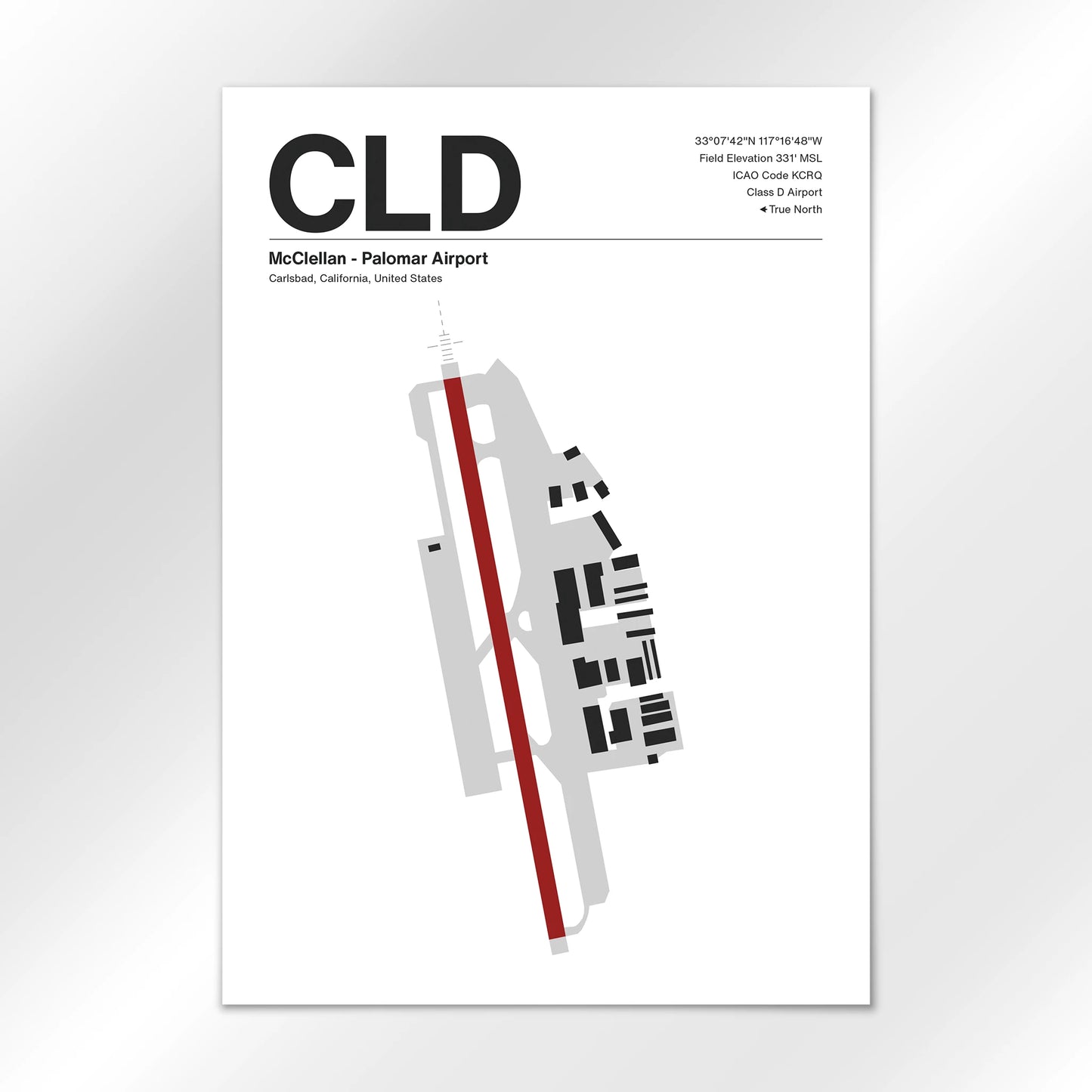 CLD Airport Diagram