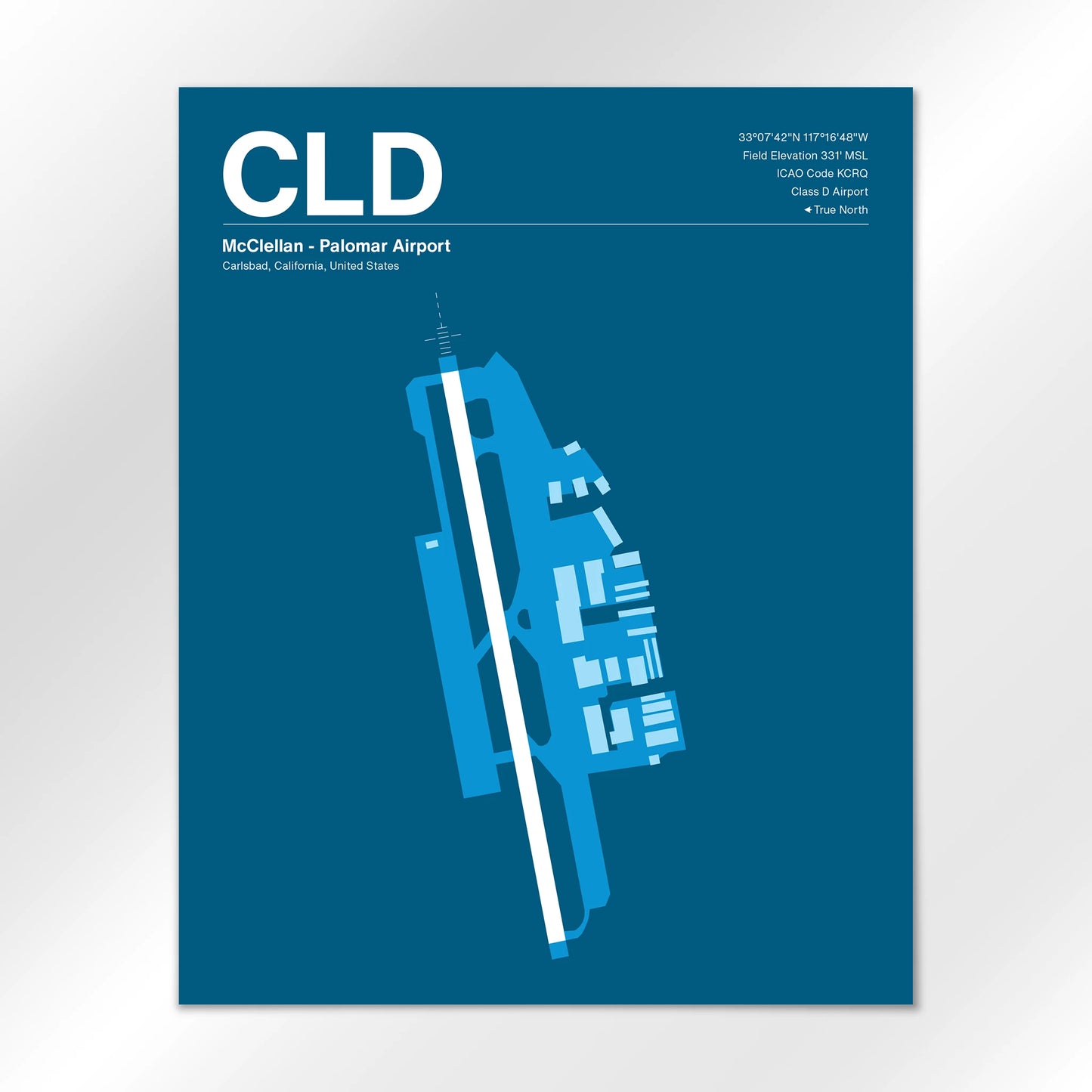 CLD Airport Diagram