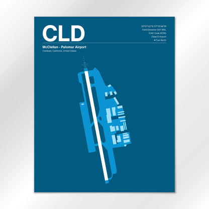 CLD Airport Diagram