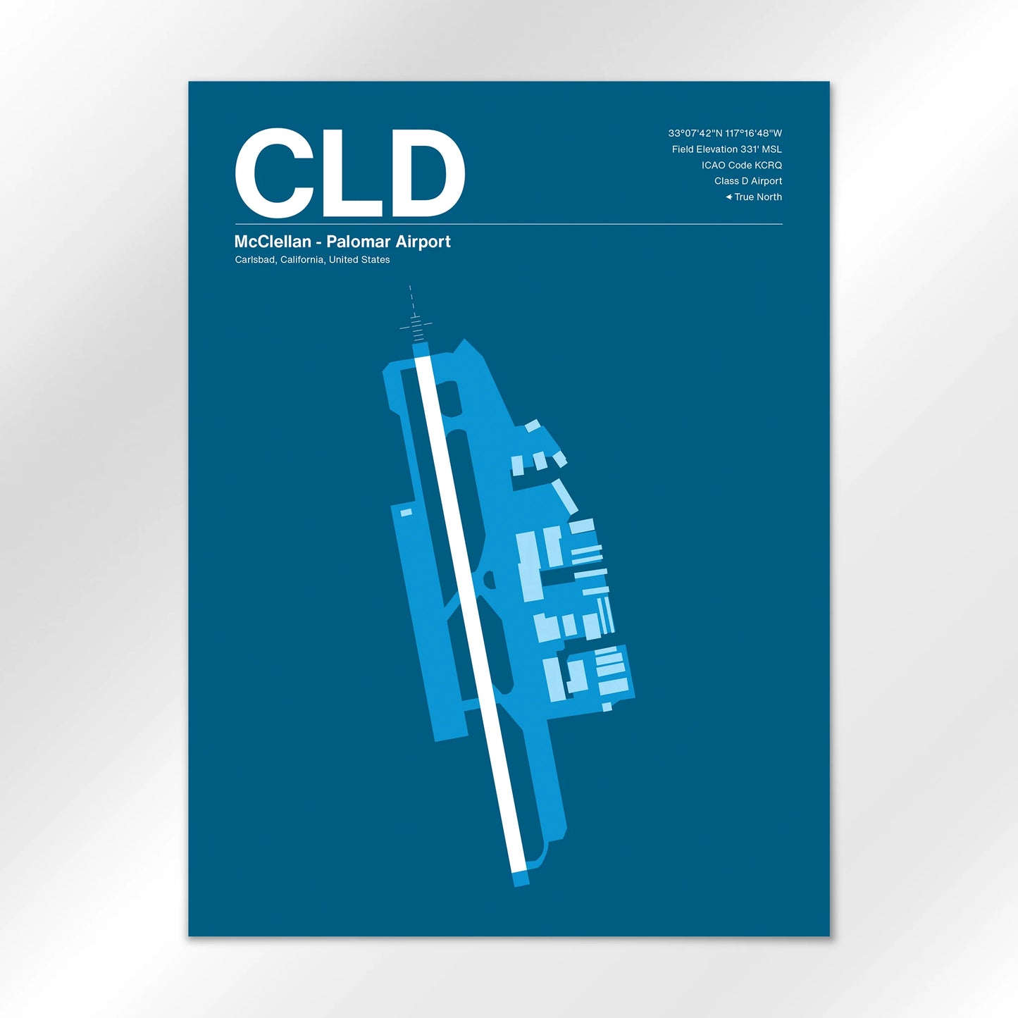 CLD Airport Diagram
