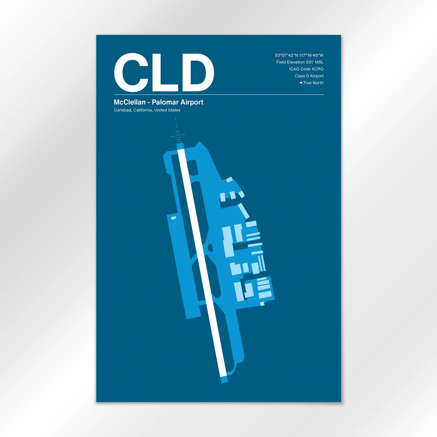 CLD Airport Diagram