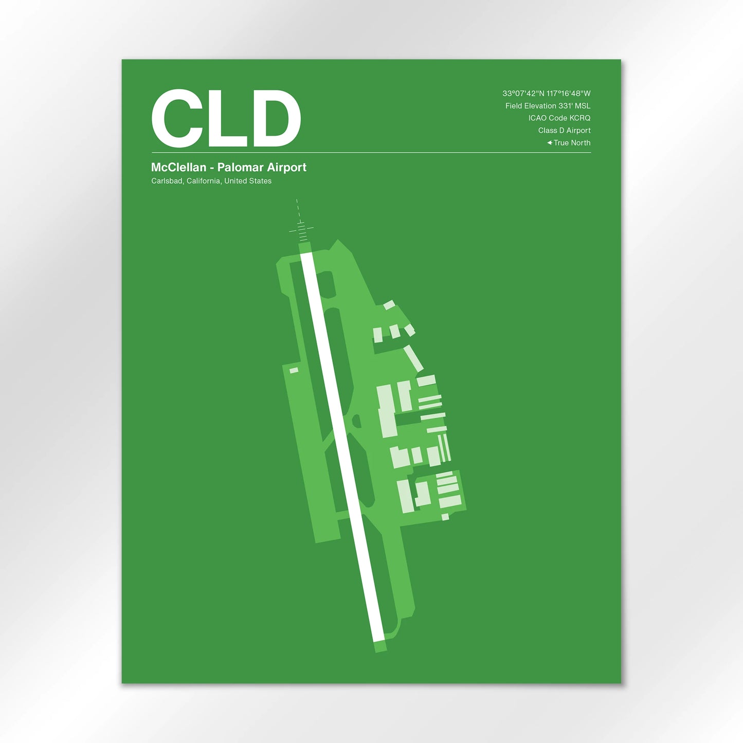 CLD Airport Diagram