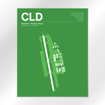 CLD Airport Diagram
