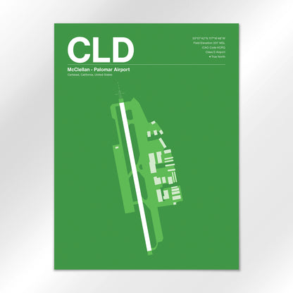 CLD Airport Diagram