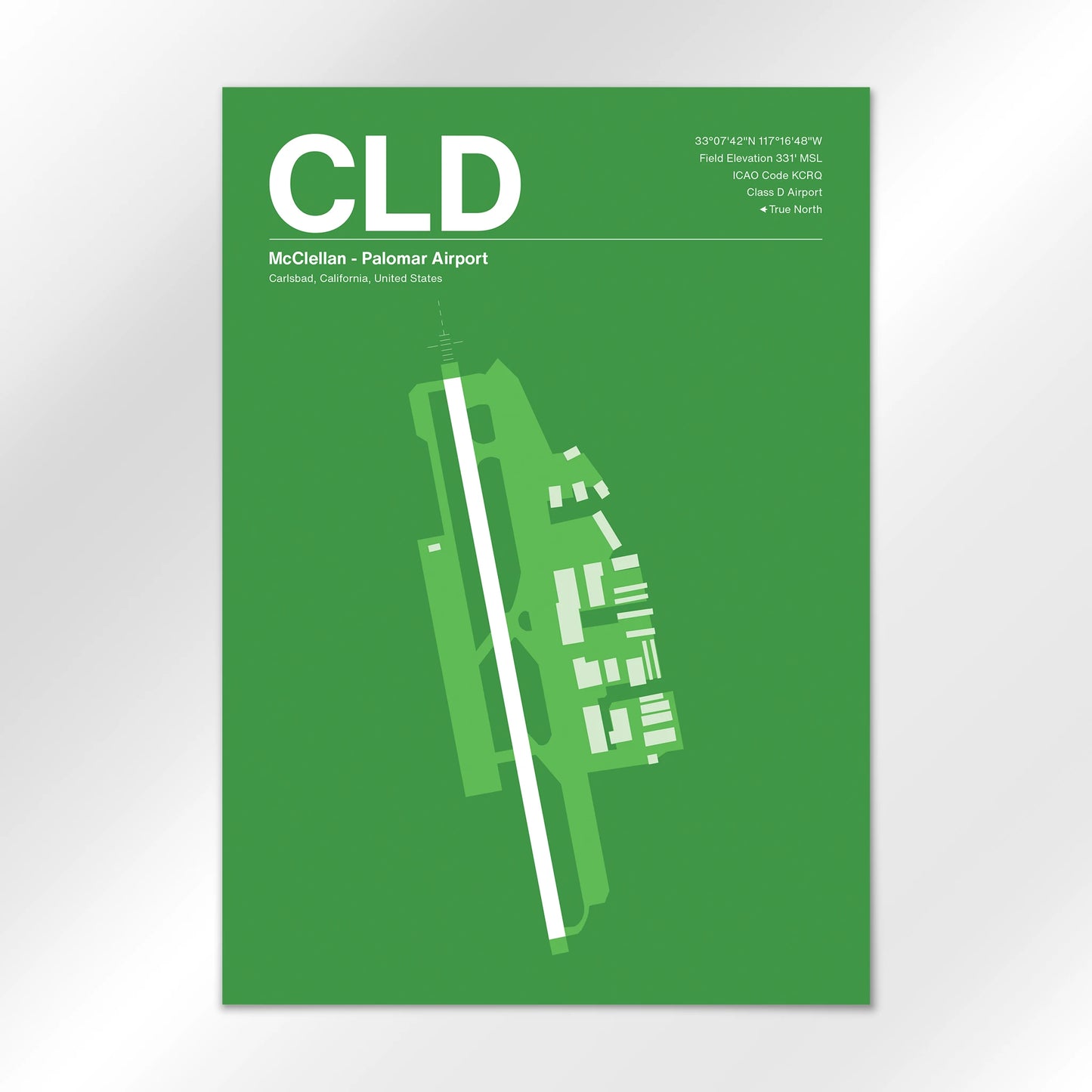 CLD Airport Diagram