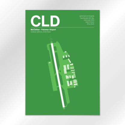 CLD Airport Diagram
