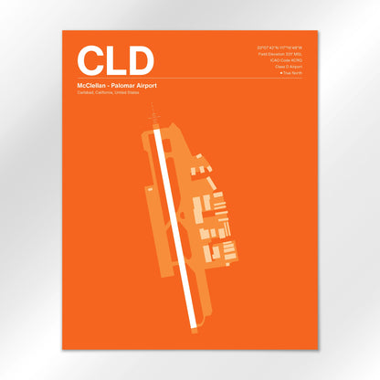CLD Airport Diagram