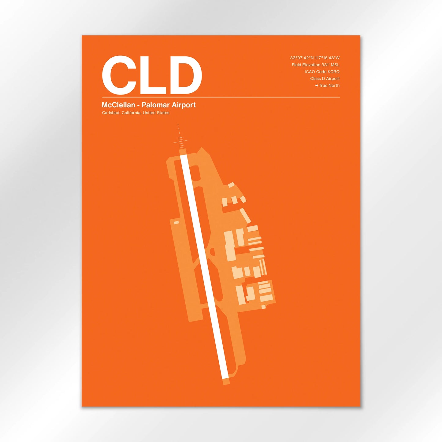CLD Airport Diagram