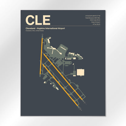 CLE Airport Diagram