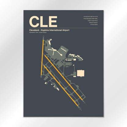 CLE Airport Diagram