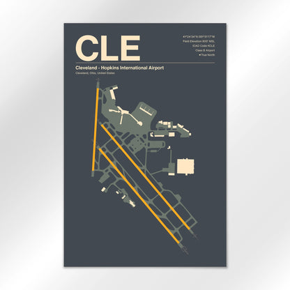 CLE Airport Diagram