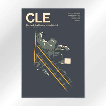 CLE Airport Diagram
