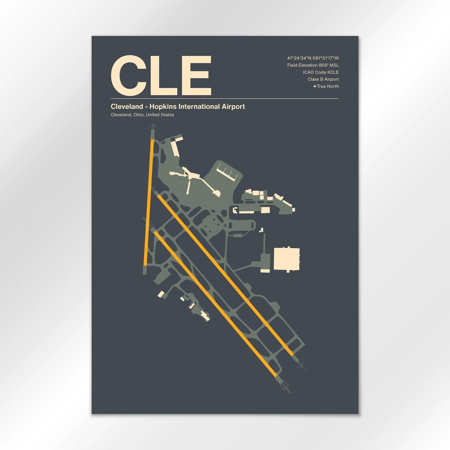 CLE Airport Diagram