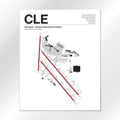 CLE Airport Diagram