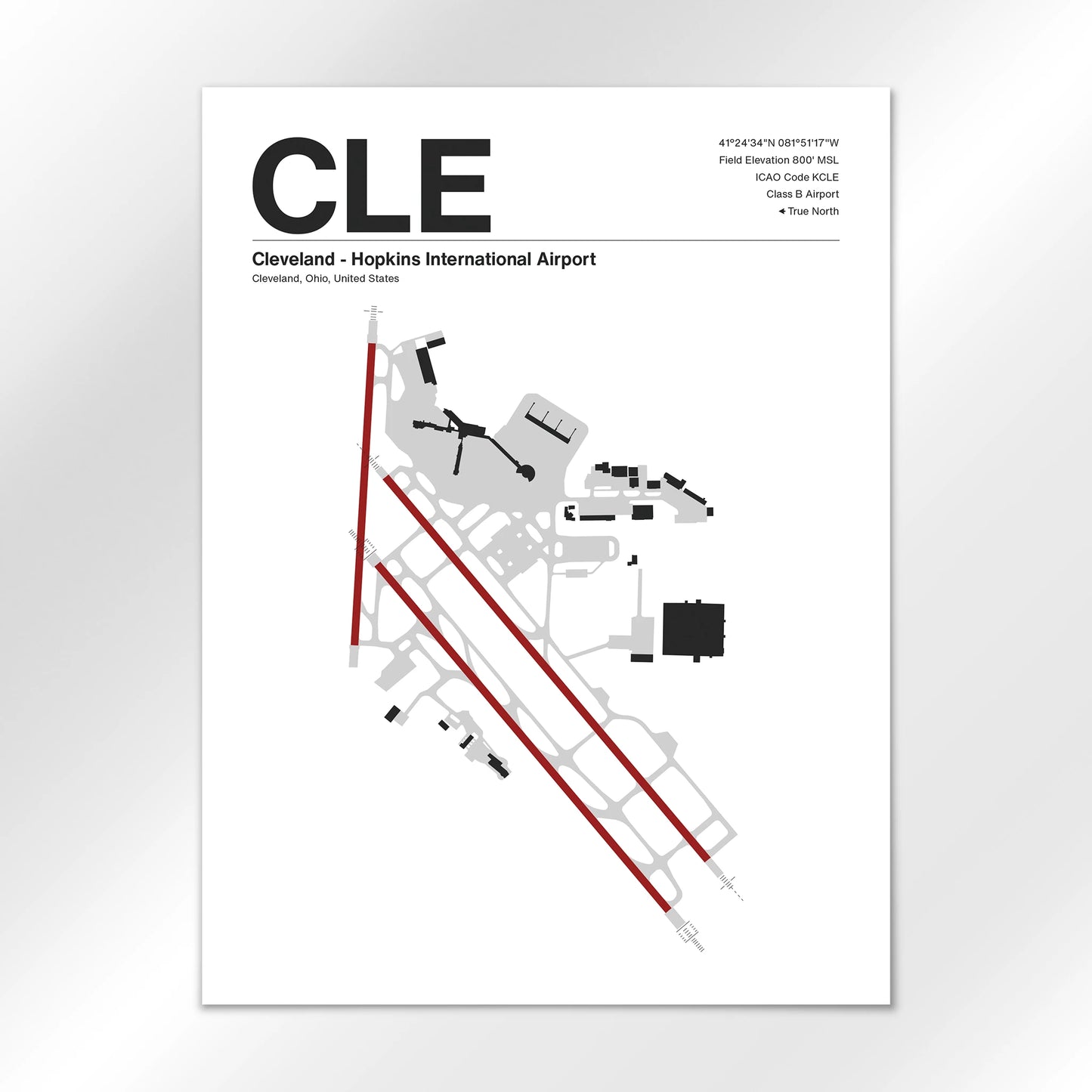 CLE Airport Diagram