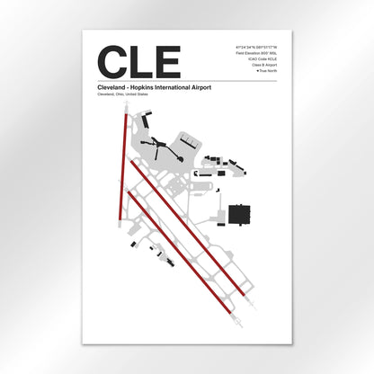 CLE Airport Diagram