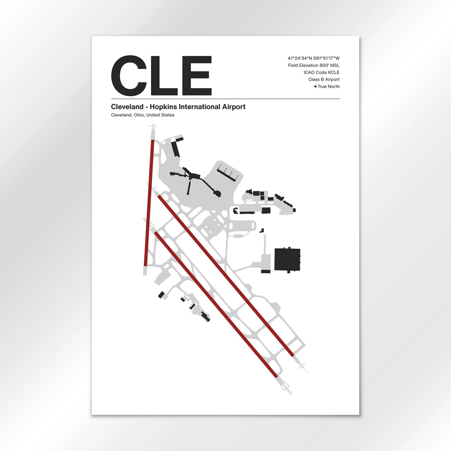 CLE Airport Diagram
