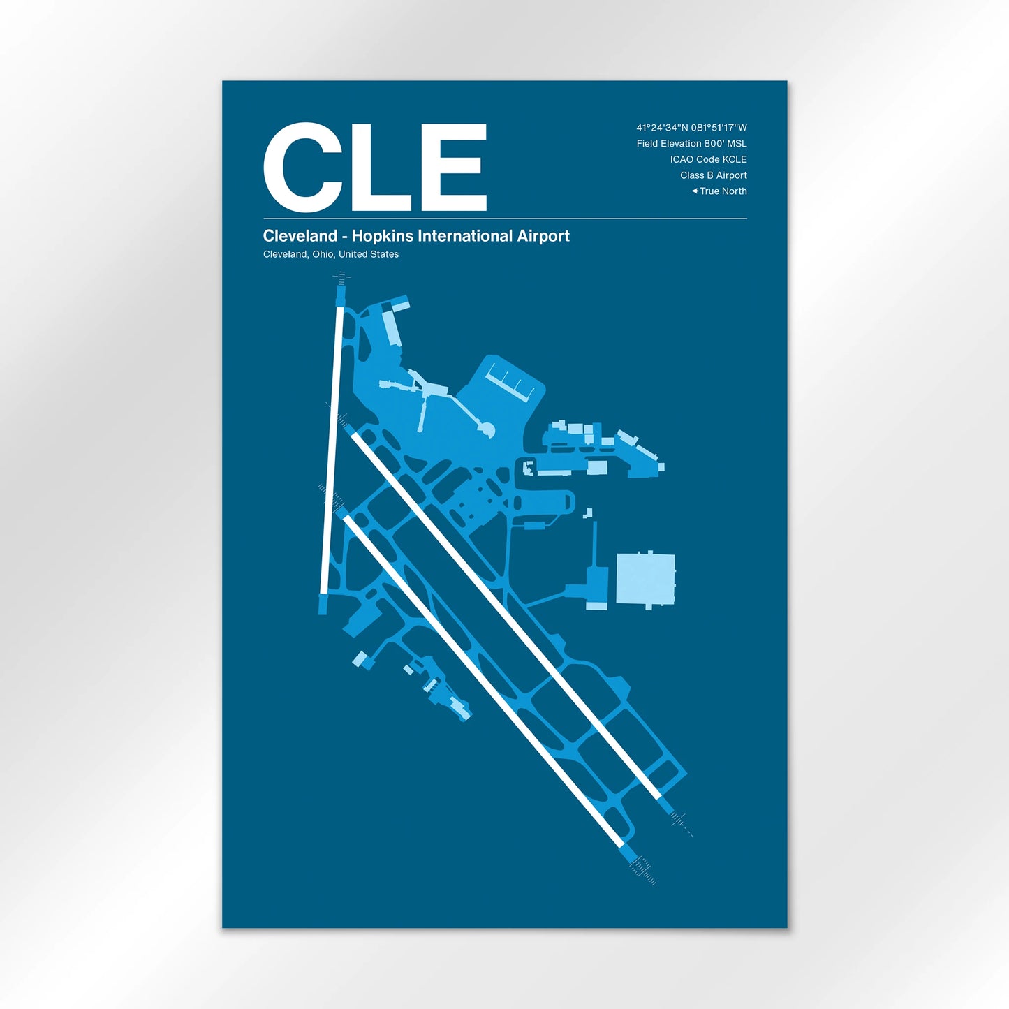 CLE Airport Diagram