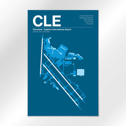 CLE Airport Diagram