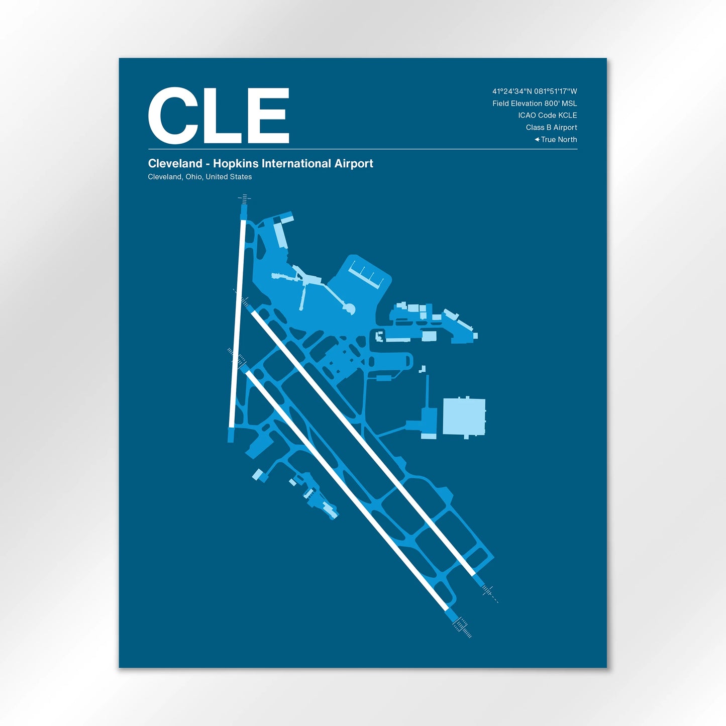 CLE Airport Diagram