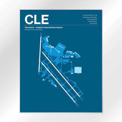 CLE Airport Diagram