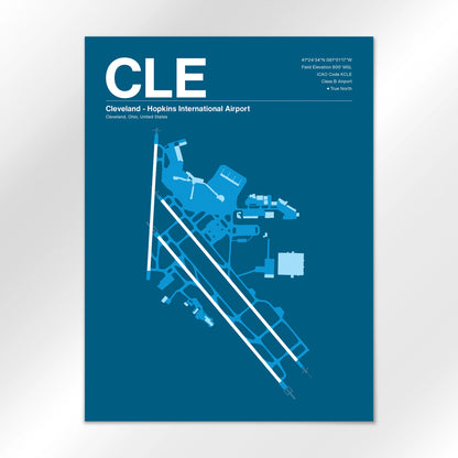 CLE Airport Diagram