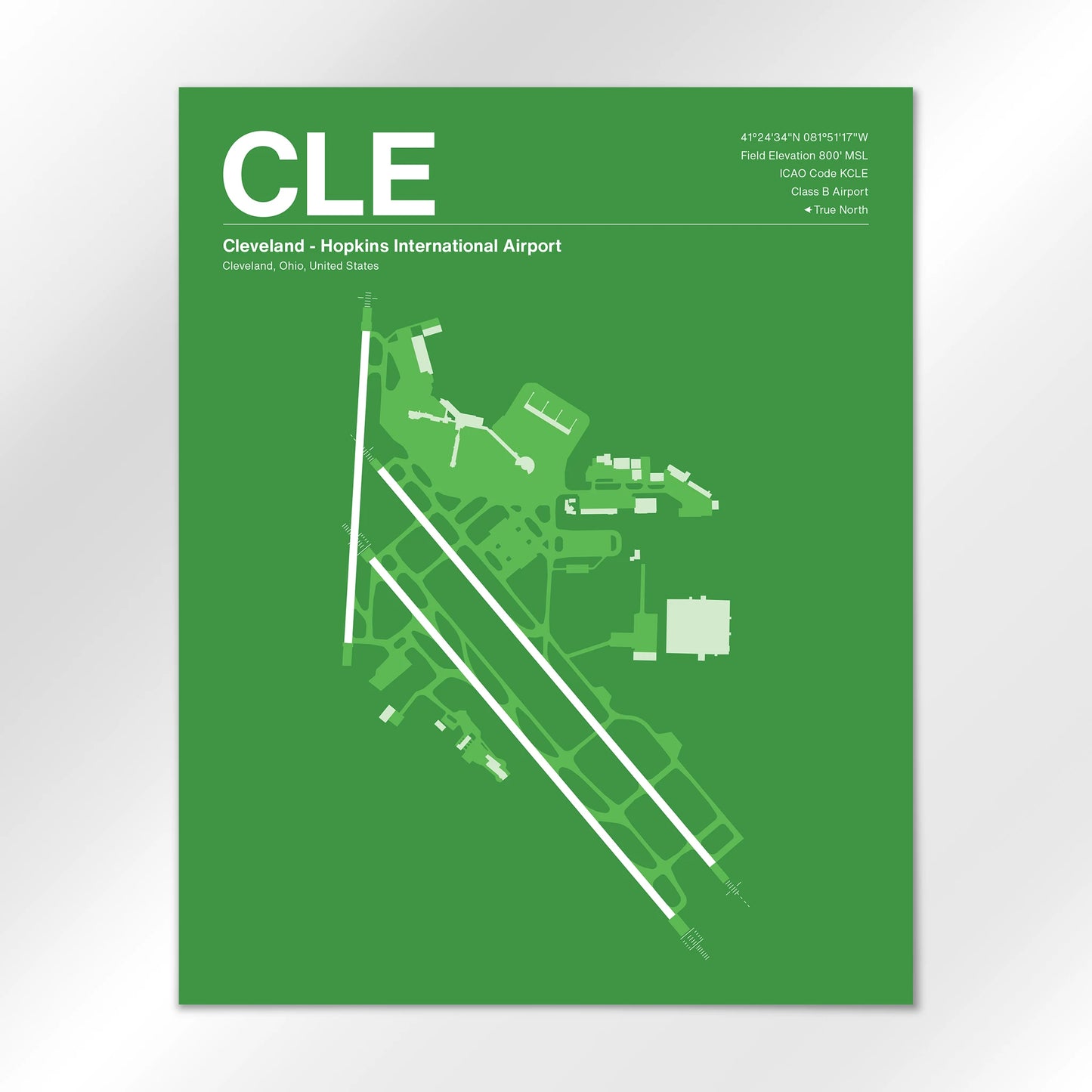 CLE Airport Diagram