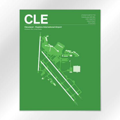 CLE Airport Diagram