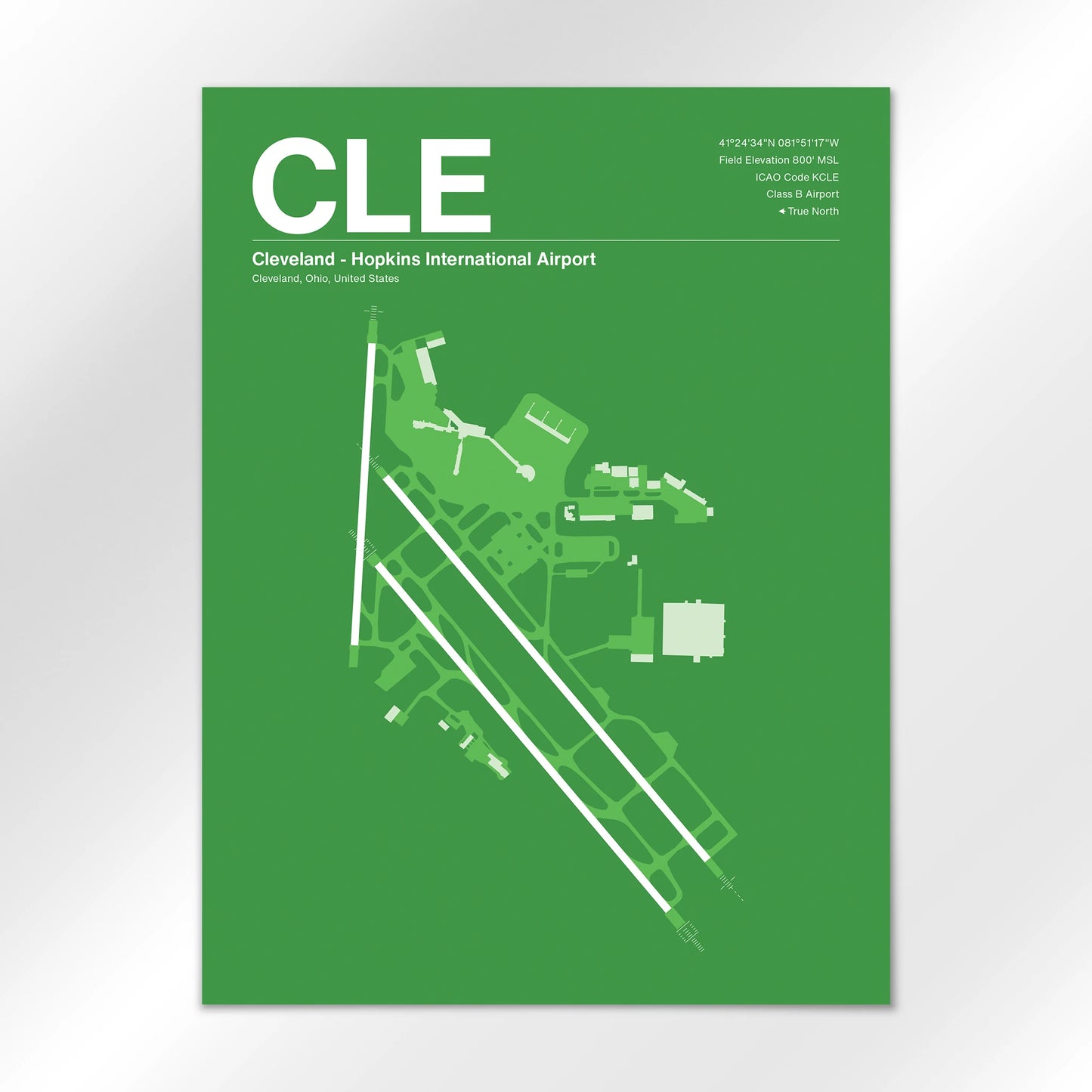 CLE Airport Diagram