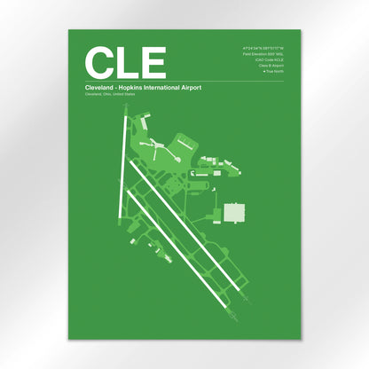 CLE Airport Diagram