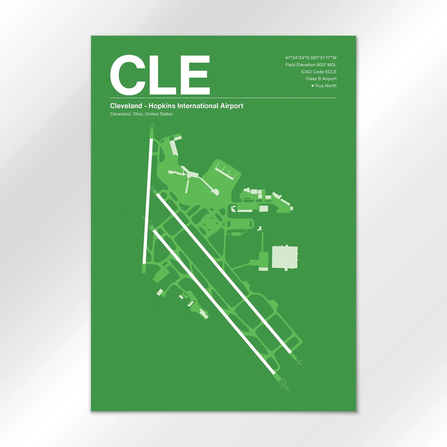 CLE Airport Diagram