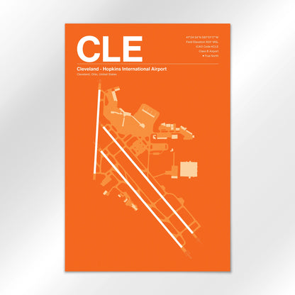 CLE Airport Diagram