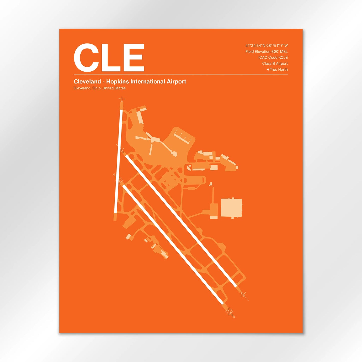 CLE Airport Diagram