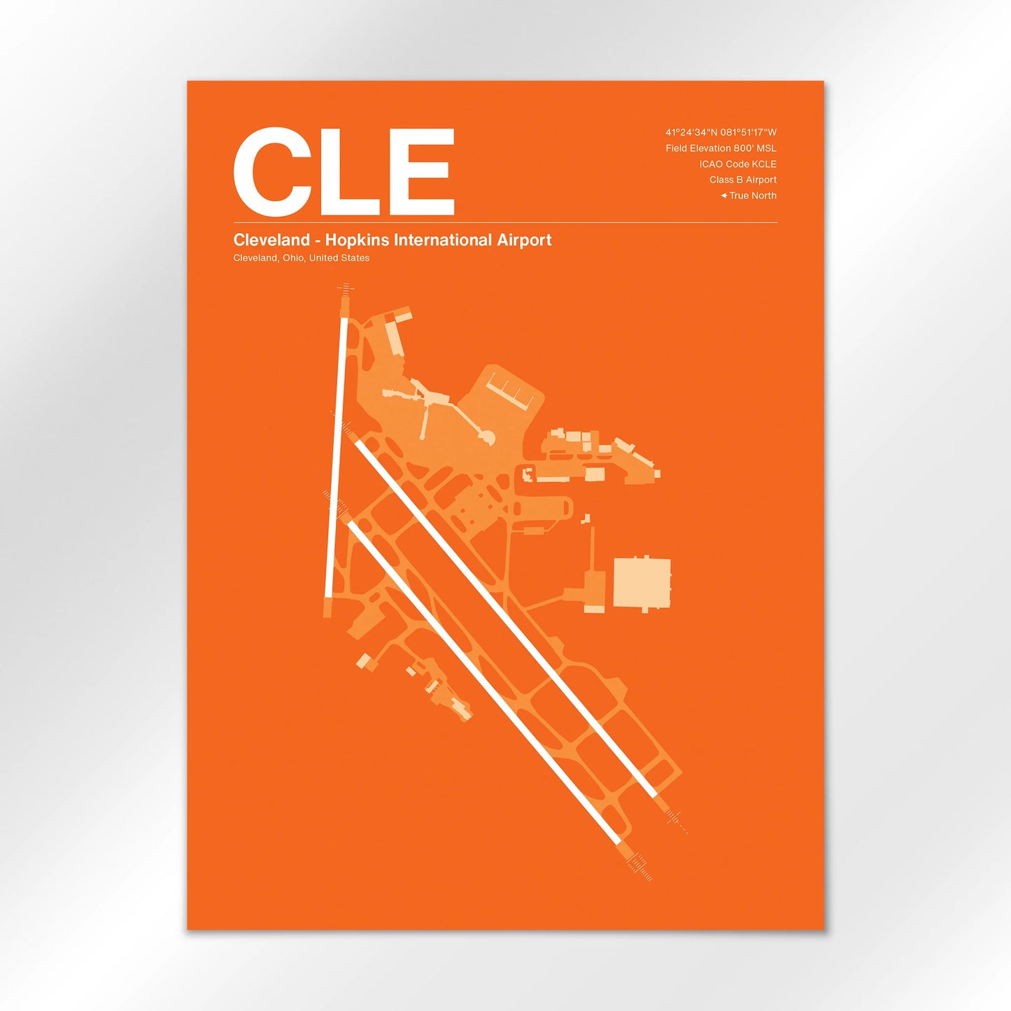 CLE Airport Diagram
