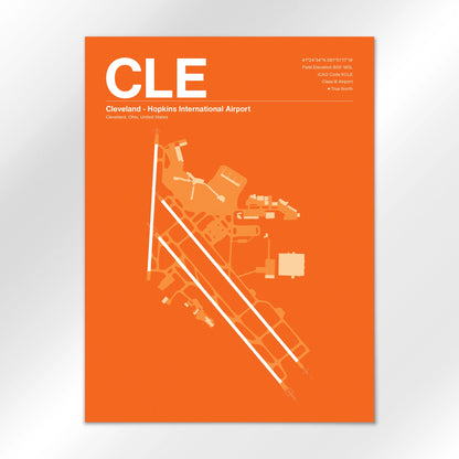 CLE Airport Diagram