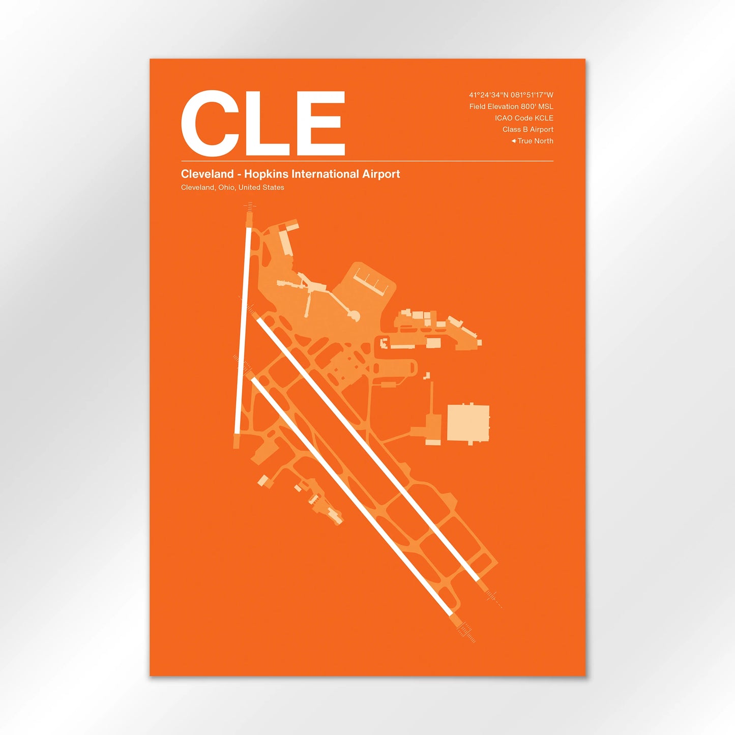 CLE Airport Diagram
