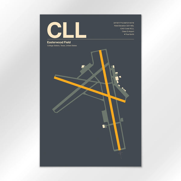 CLL Airport Diagram