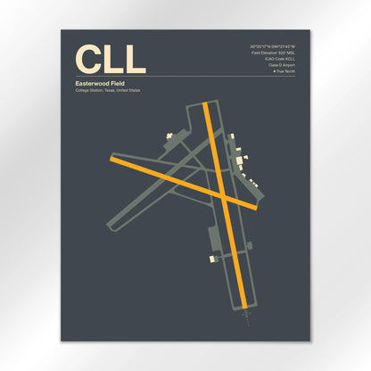 CLL Airport Diagram